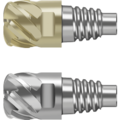Walter Indexable Replacement End Mill Heads, unit: inch, Dc: 0.500inch, coati MD025.12.7E6P152-WJ30RA
